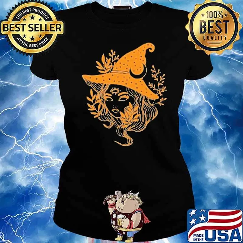 Halloween Witch TShirt Ladies tee