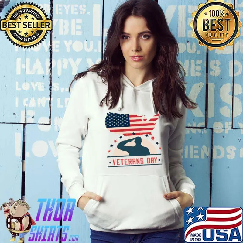Happy Veterans Day Honoring All Who Served Essential T-Shirt Hoodie
