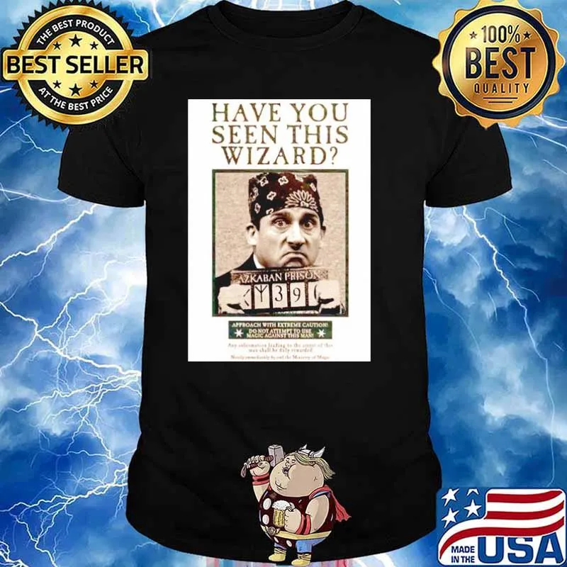 Have you seen this wizard Azkaban Prison shirt