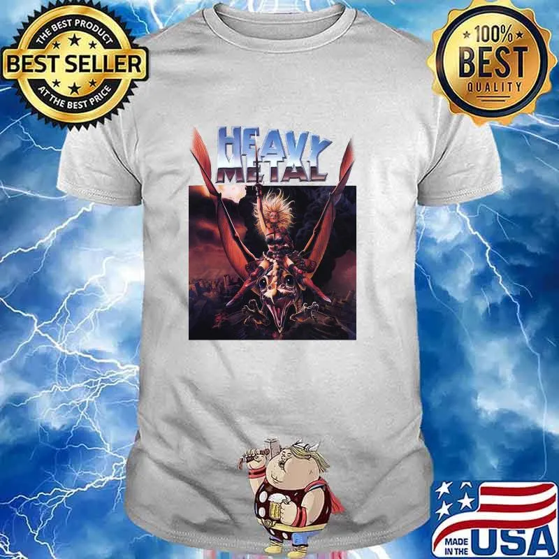 Heavy Metal Movie Baseball ¾ Sleeve T-Shirt