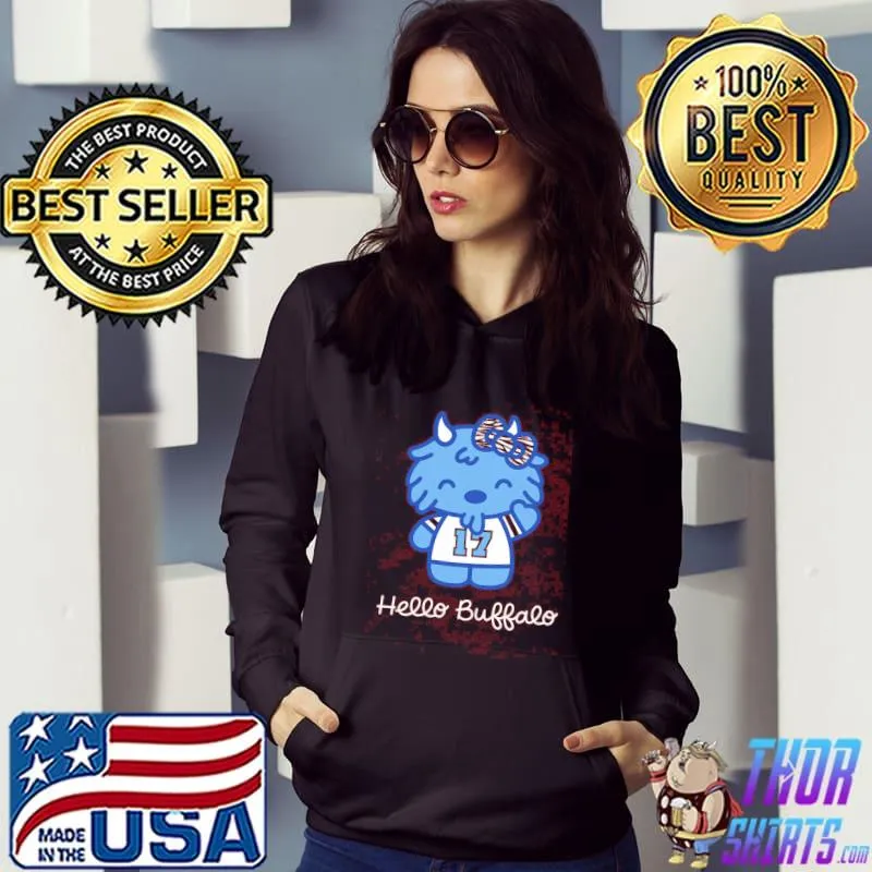 Hello Kitty Hello Buffalo s Hoodie