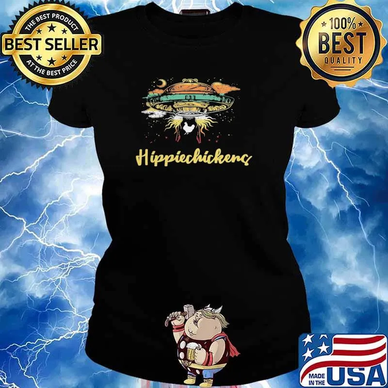 Hippiechickens The UFOs Vinatge Shirt Ladies tee