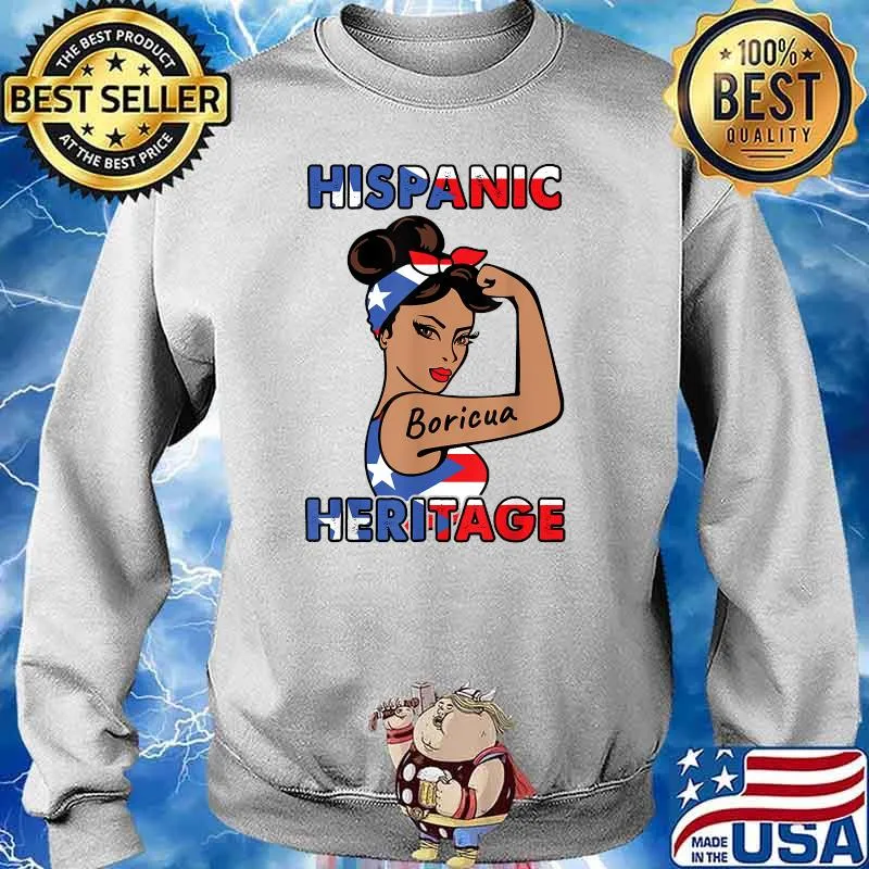 Hispanic Heritage Month Shirts Puerto Rico Youth Woman T-Shirt Sweater