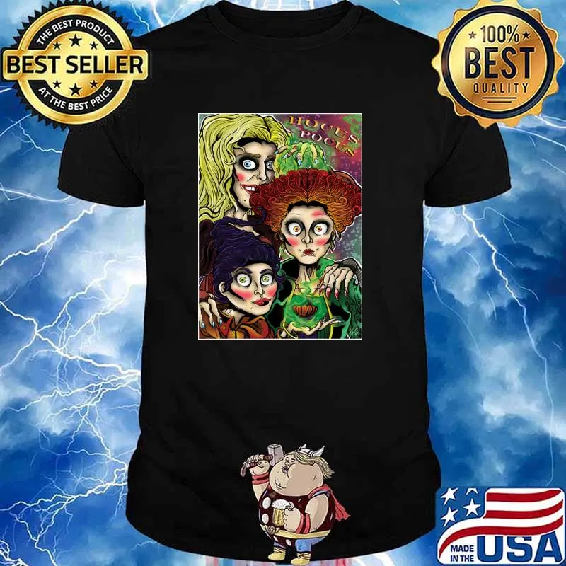 Hocus Pocus Witches At Play T-Shirt