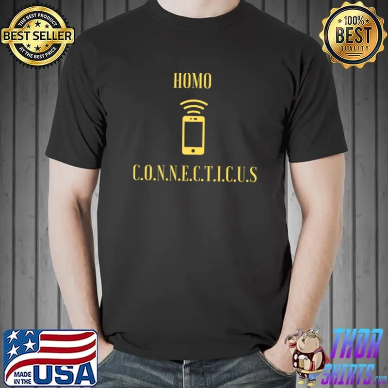 HOMO C.O.N.N.E.C.T.I.C.U.S Essential T-Shirt Unisex