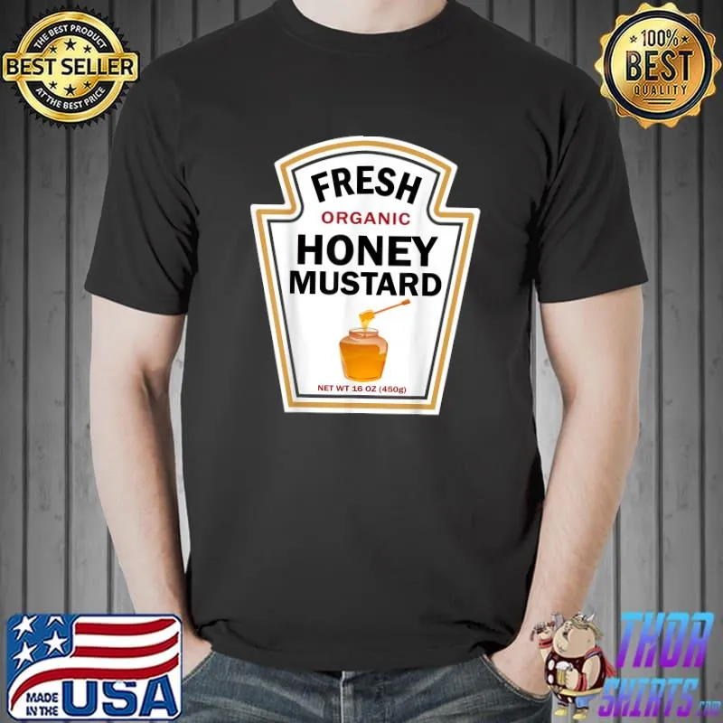 Honey Mustard Easy Halloween DIY Costume Matching Group T-Shirt