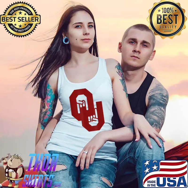 Horns Down Beat Texas T-Shirt Tank Top