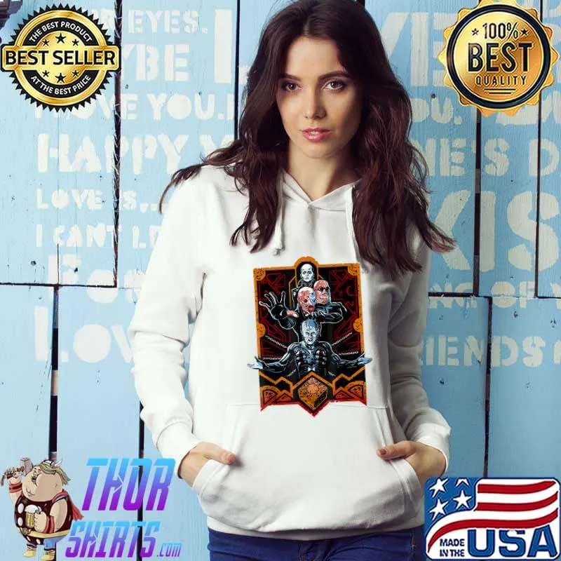 Horror Pin.head Enter the Cenobites Hell.raiser Halloween T-Shirt Hoodie