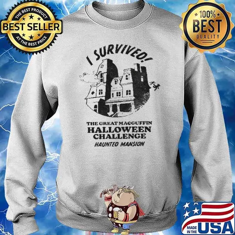 I Survive D23 Gold Member Great MacGuffin Challenge Muppets Haunted Mansion Shirt Sweater