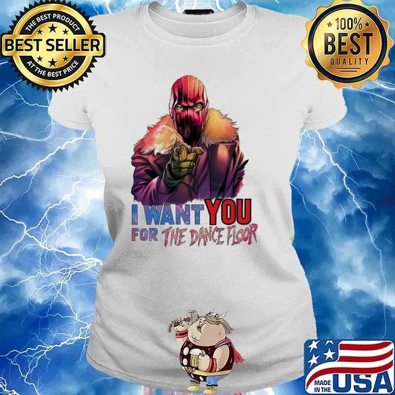 I Want You For The Dance Floor Zemo Baron Helmut Zemo Mask s Ladies tee
