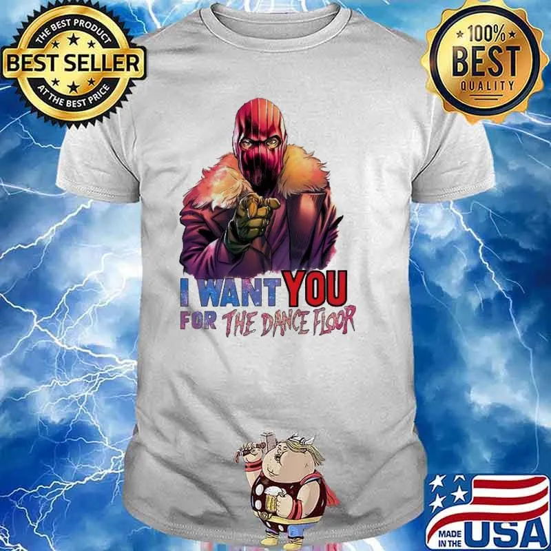 I Want You For The Dance Floor Zemo Baron Helmut Zemo Mask shirt