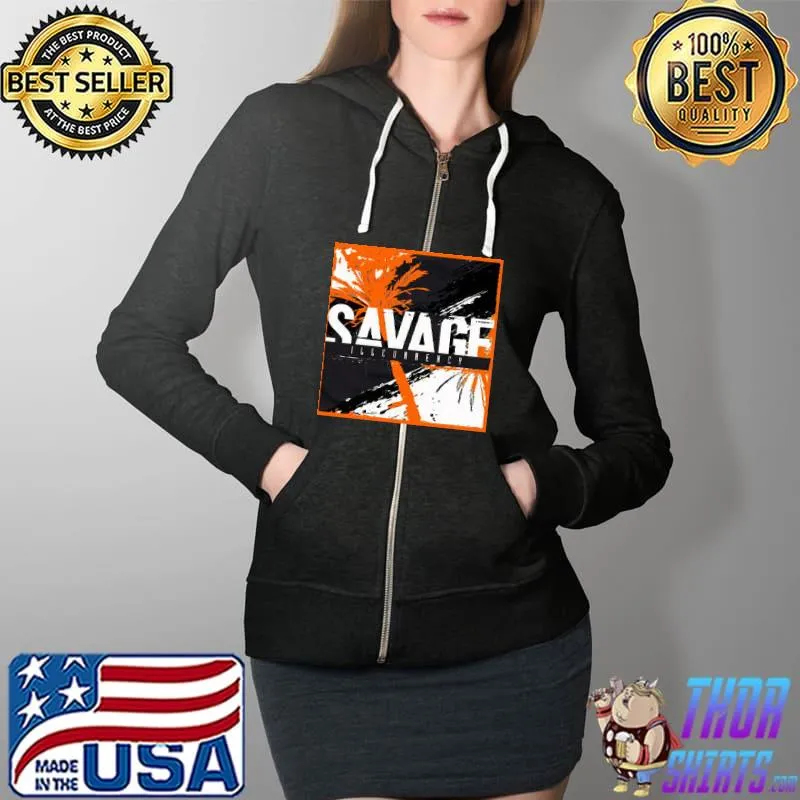 Illcurrency Savage Shirt Full Zip Hooded