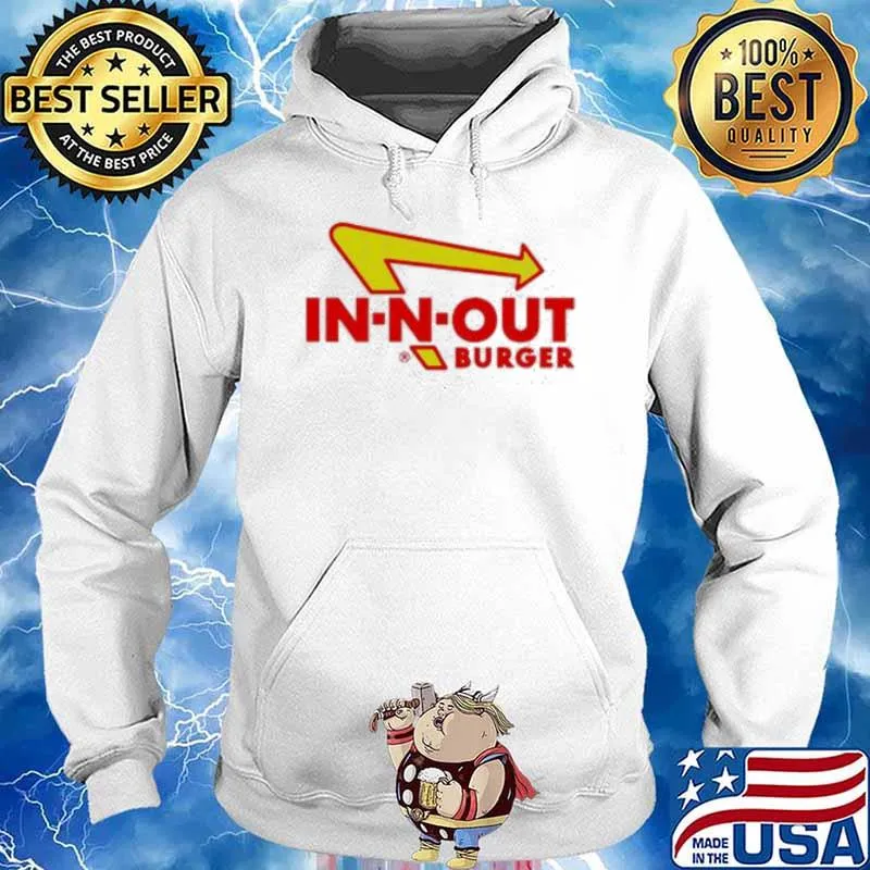 In N Out Burger California s Hoodie