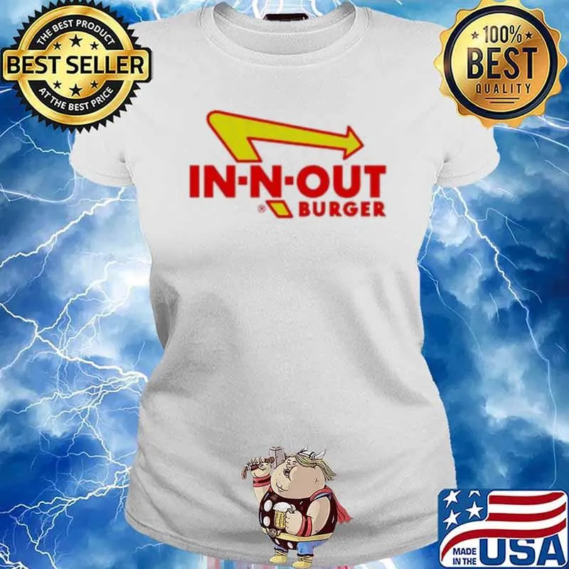 In N Out Burger California s Ladies tee