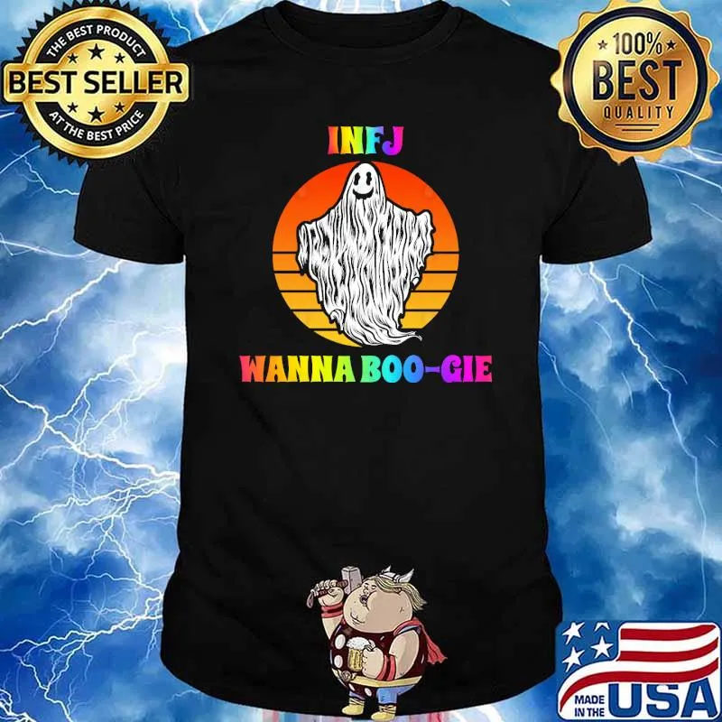 INFJ Wanna Boogie Groovy Halloween Party Vintage shirt