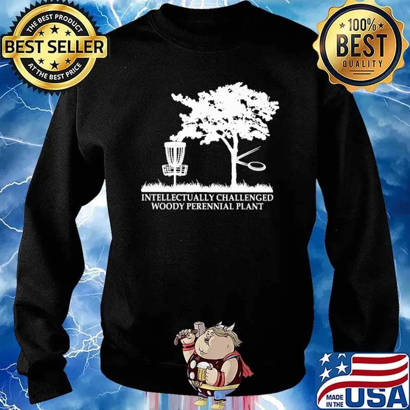 Intellectually Challenged woody perennial disc golf s Sweater