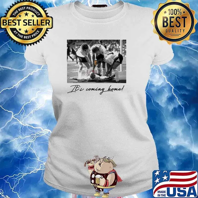 It's Coming Home Paul Gascoigne v Scotland Uro 96 Shirt Ladies tee