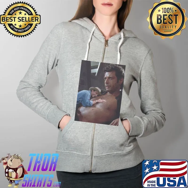 Jeff Goldblum Ts Full Zip Hooded