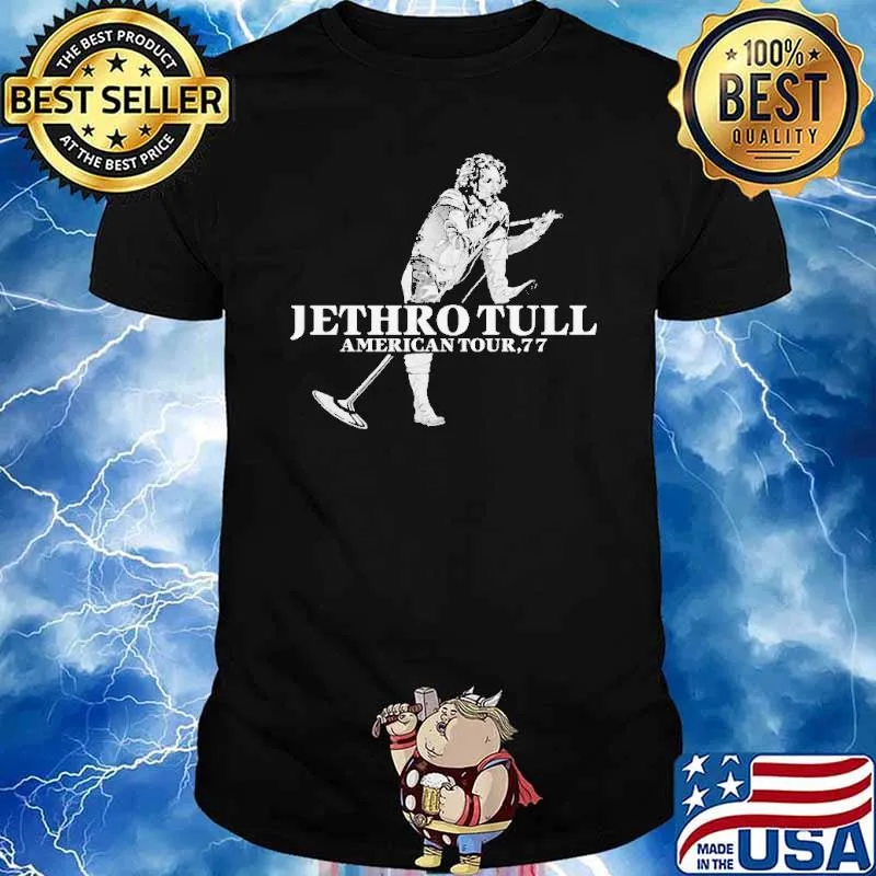 Jethro Tull american tour 77 shirt