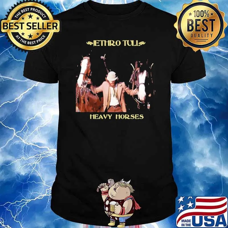 Jethro Tull heavy horses shirt