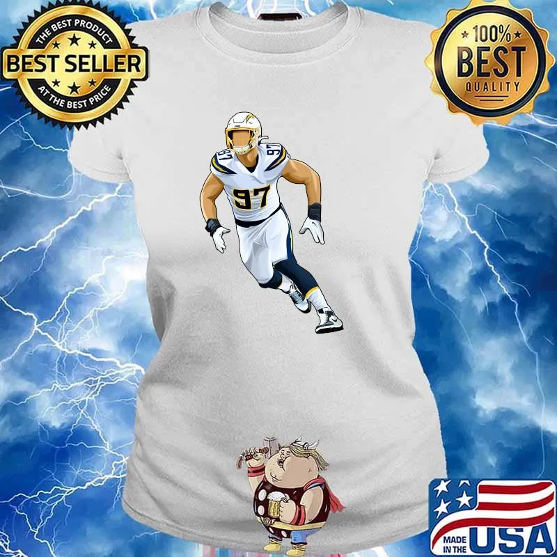 Joey Bosa 97 Rushes Classic T-Shirt Ladies tee