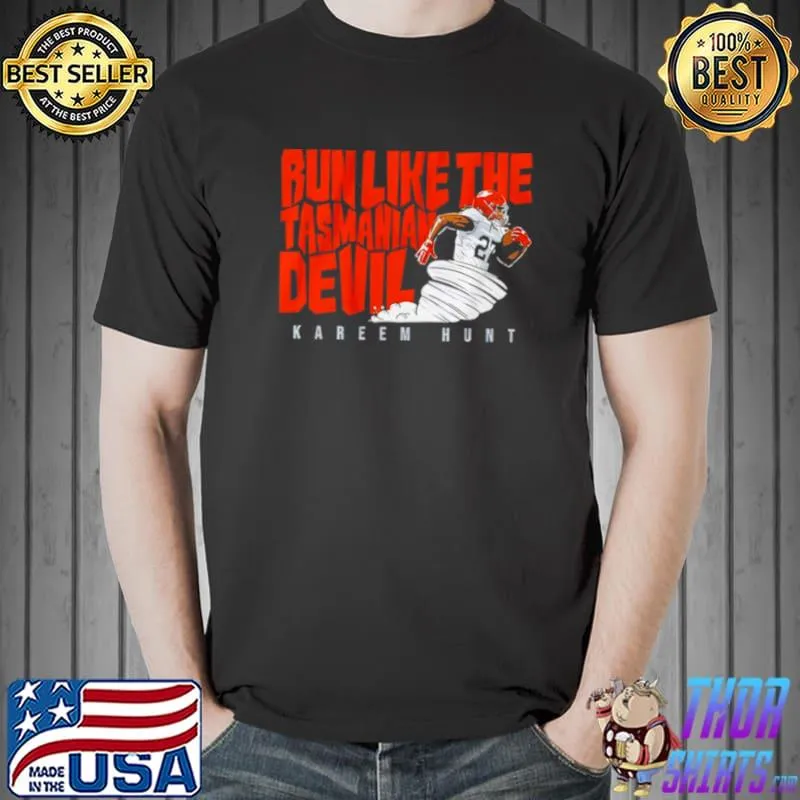 Kareem Hunt Tasmanian Devil s Unisex