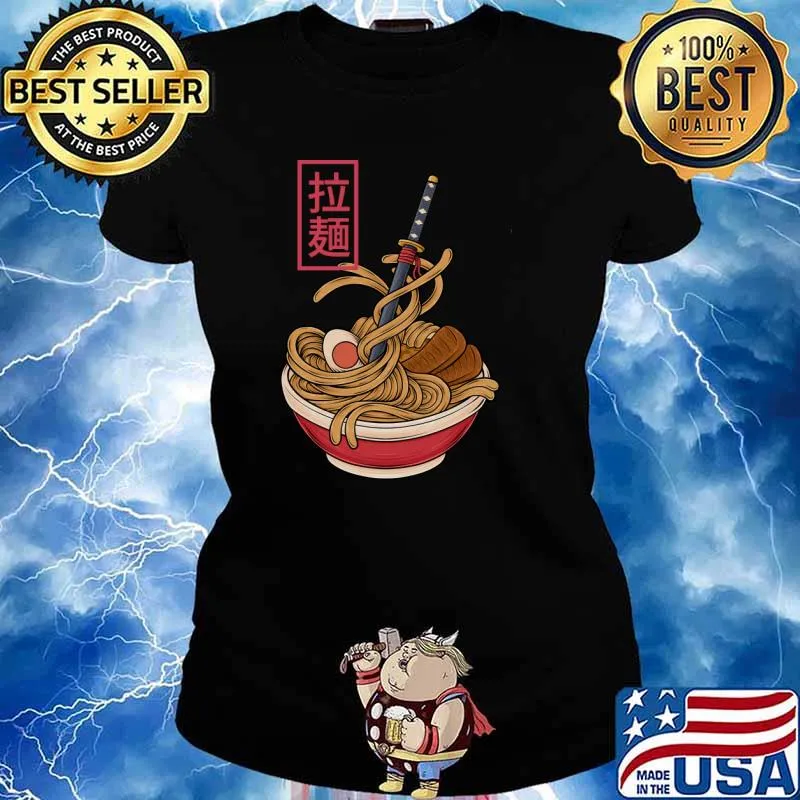 Katana Ramen T-Shirt Ladies tee