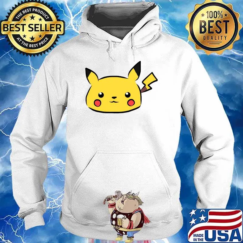 Kawaii Yellow Mouse Creature Pikachu Classic T-Shirt Hoodie