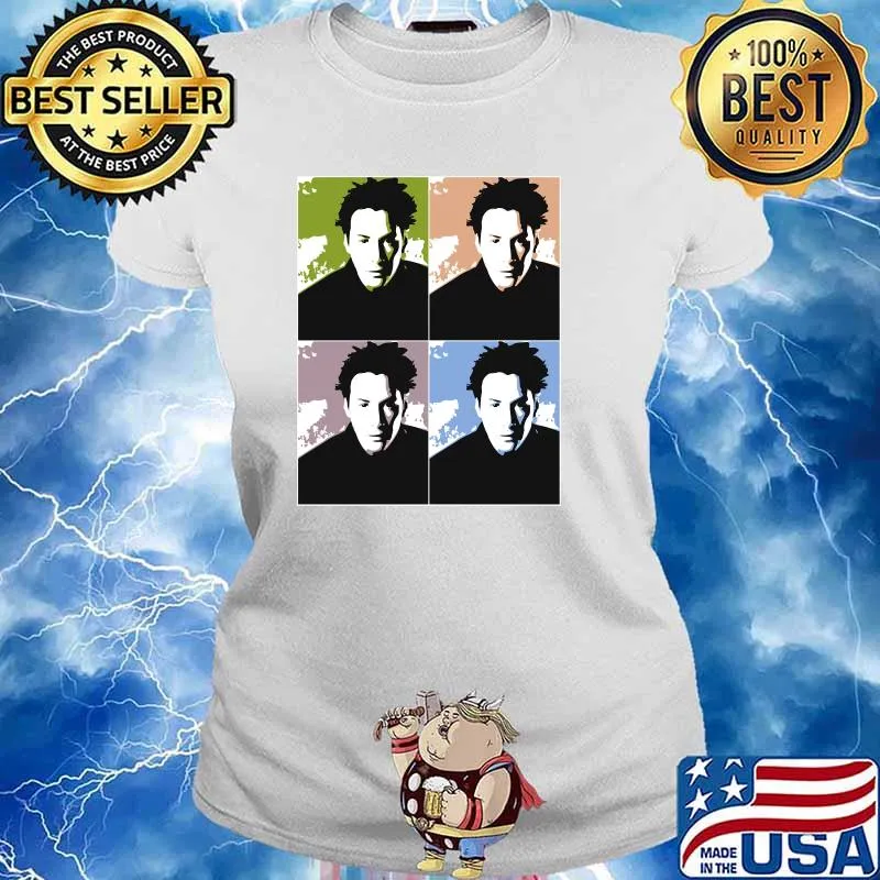 Keanu Reeves in the Matrix, 4 Colors Essential T-Shirt Ladies tee