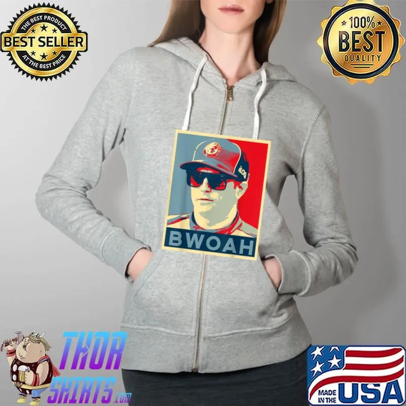 Kimis Raikkonens Men Bwoahs T-Shirt Full Zip Hooded