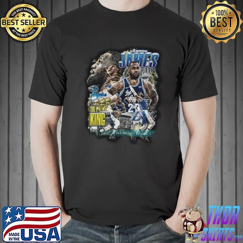 King Lebron James Graphic Shirt