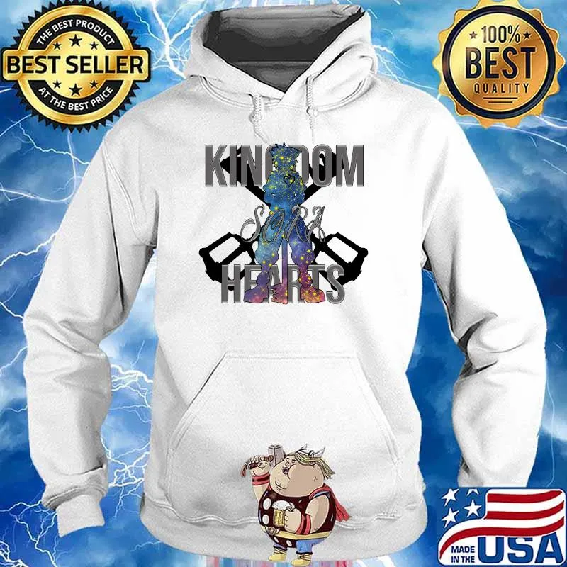 Kingdom sora Heart Classic T-Shirt Hoodie