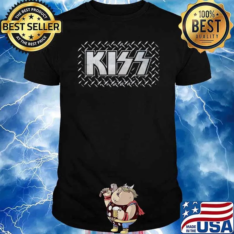 Kiss rock music logo shirt