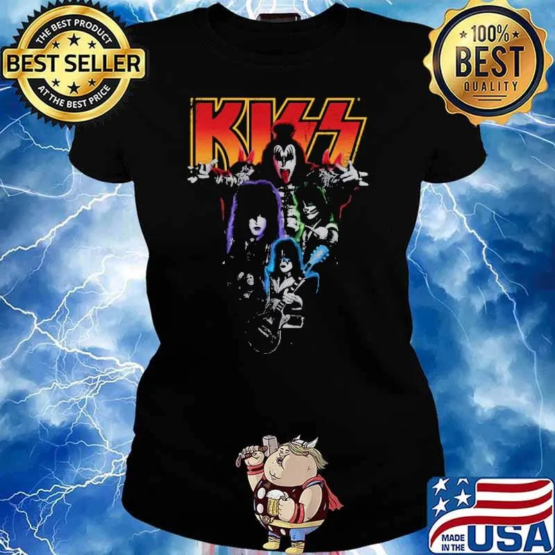 Kiss Swag Band Shirt Ladies tee