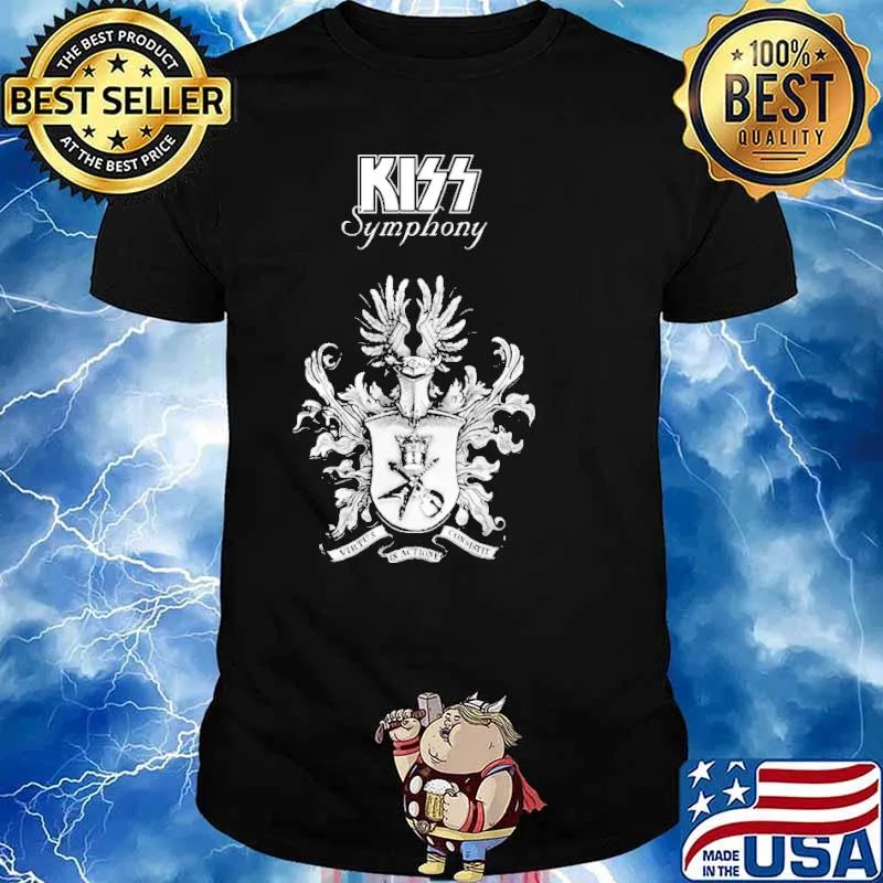 Kiss symphony virtus in actione cossitt shirt
