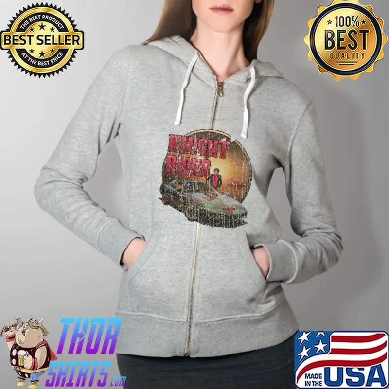 Knight Rider 1982 T-Shirt Full Zip Hooded