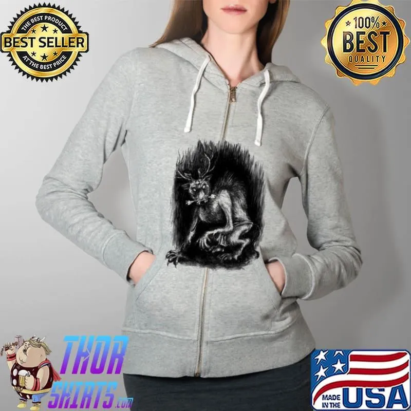 Koszulka Damska Bies s Full Zip Hooded