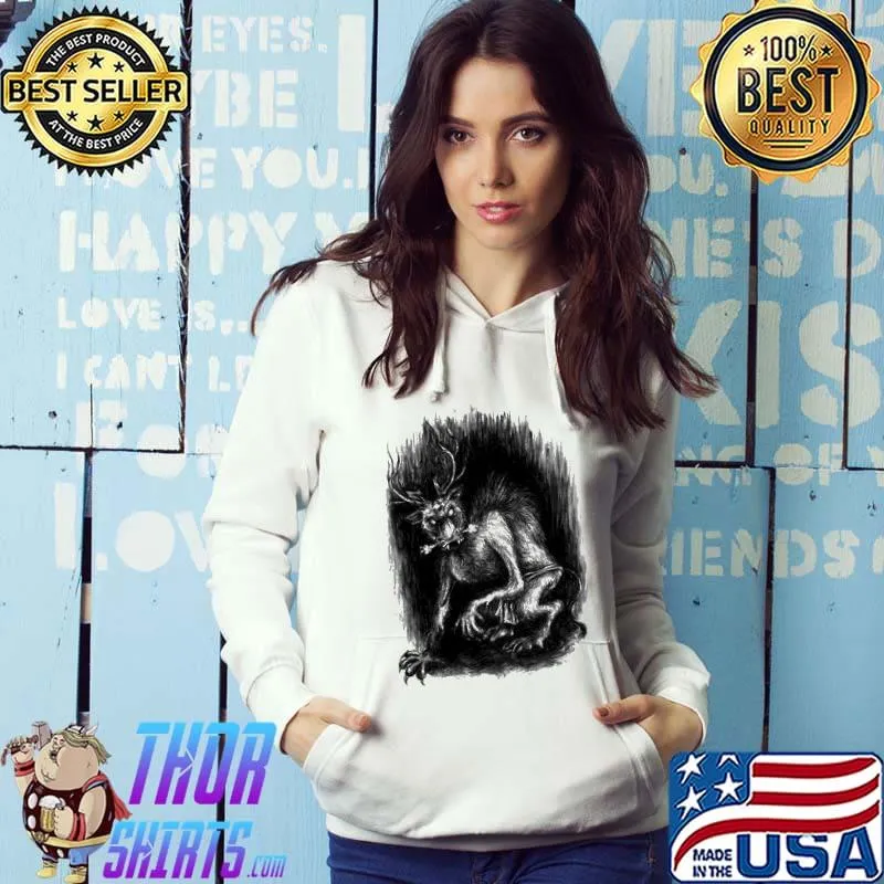 Koszulka Damska Bies s Hoodie