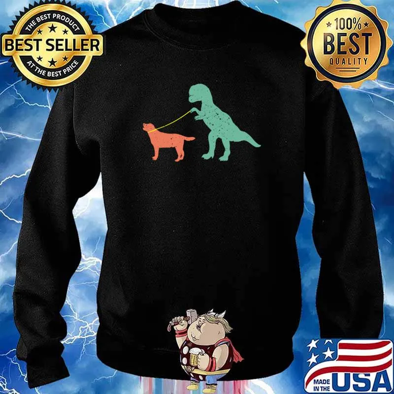 Labrador Dinosaur dog lover T-Shirt Sweater