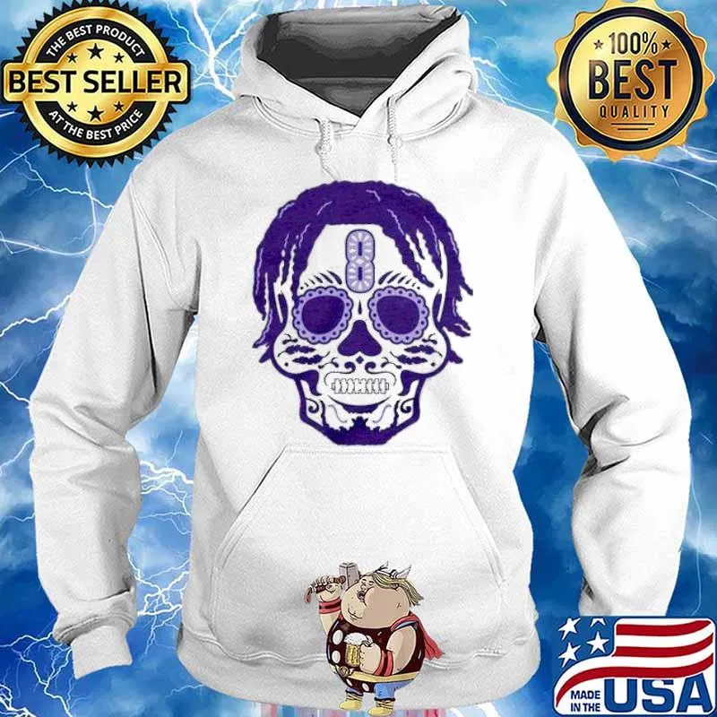 Lamar Jackson Sugar Skull s Hoodie