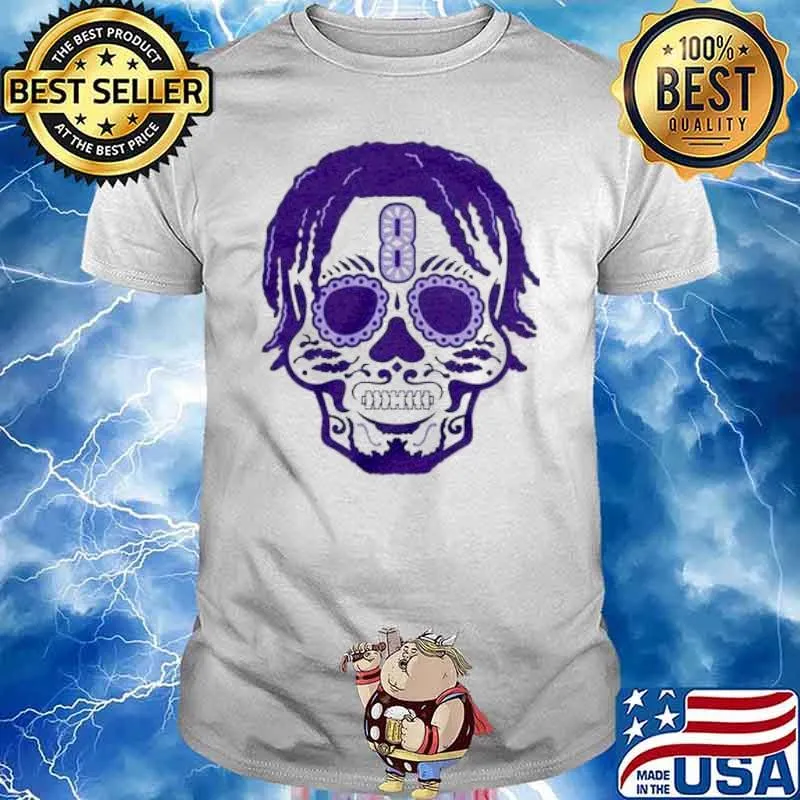 Lamar Jackson Sugar Skull shirt