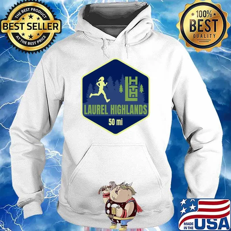 Laurel Highlands Trail Woman Runner Classic T-Shirt Hoodie