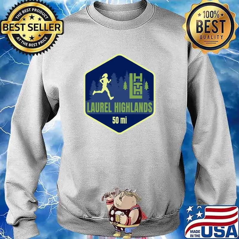 Laurel Highlands Trail Woman Runner Classic T-Shirt Sweater