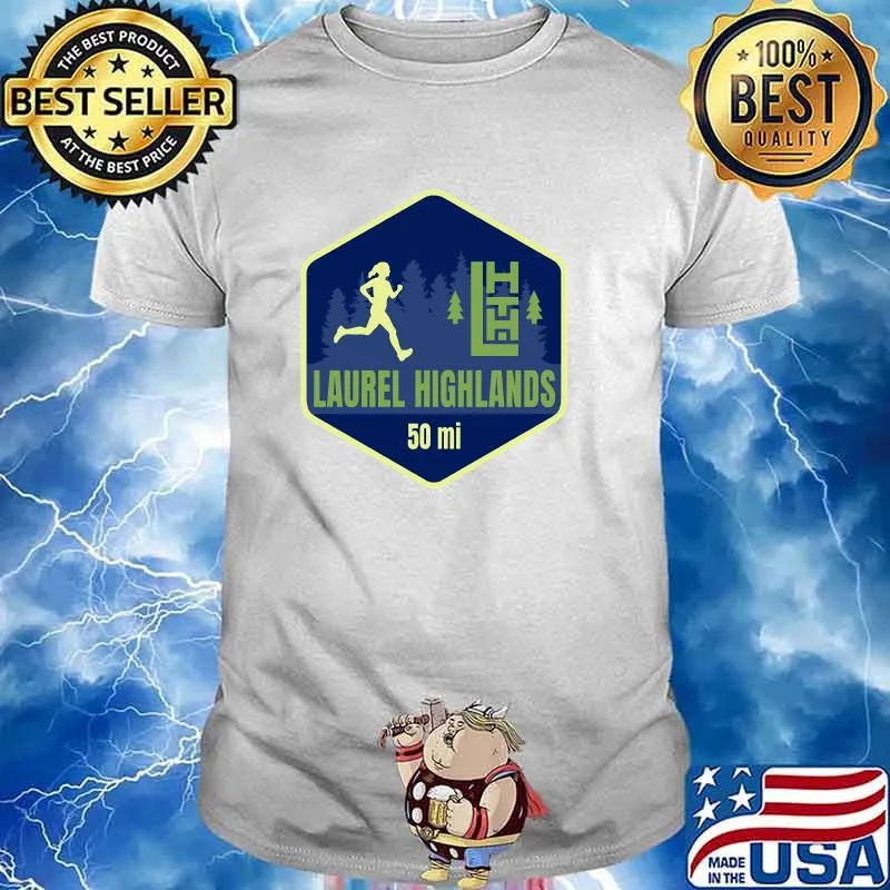 Laurel Highlands Trail Woman Runner Classic T-Shirt