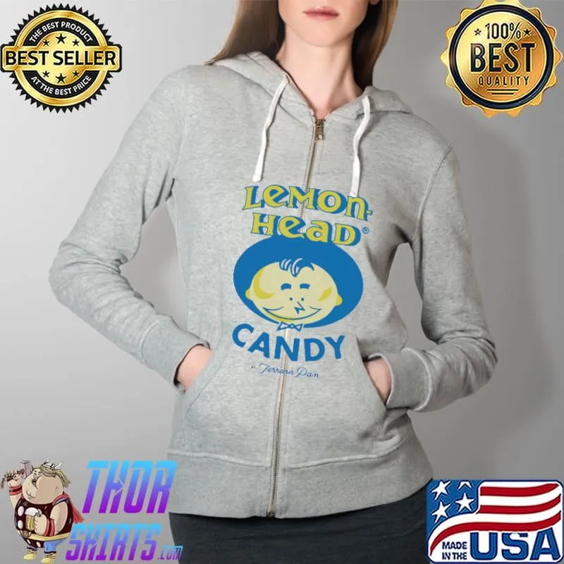 Lemonhead retro candy ferrara pan s Full Zip Hooded