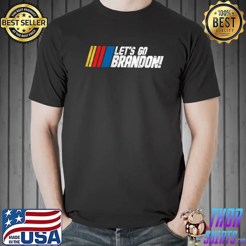 Let's Go Brandon Chant Fake News Strikes Again Anti Biden T-Shirt
