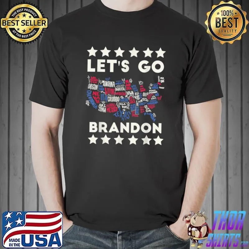 Let's Go Brandon Conservative Anti Liberal T-Shirt