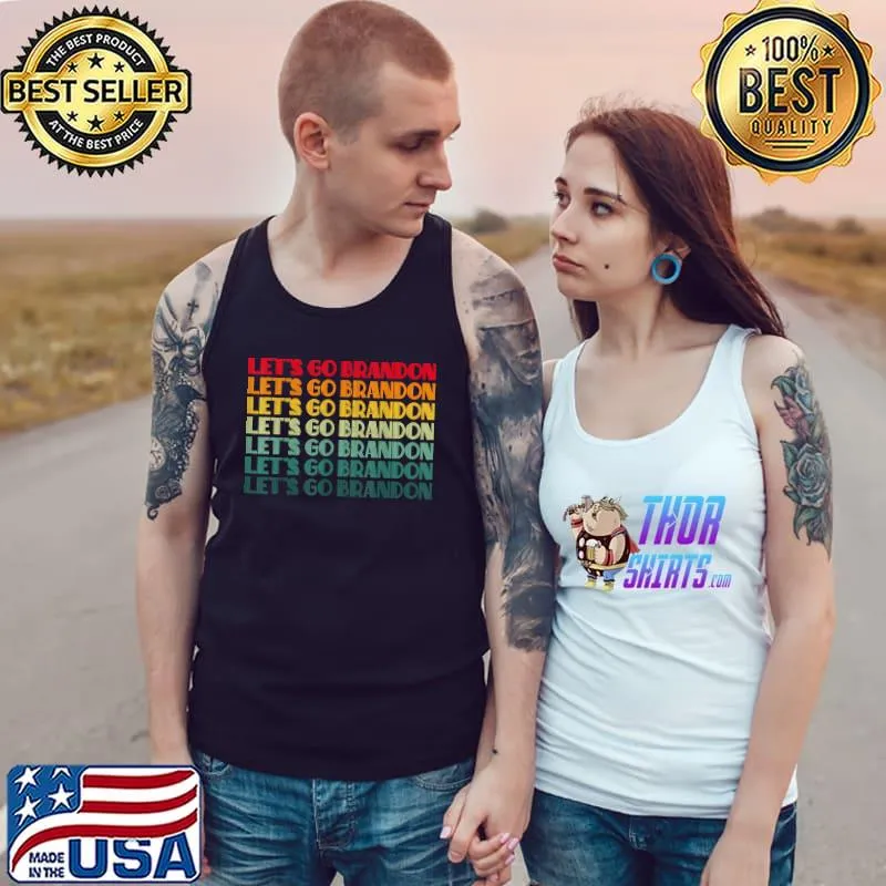 Let's Go Brandon Funny Halloween 2021 T-Shirt Tank Top