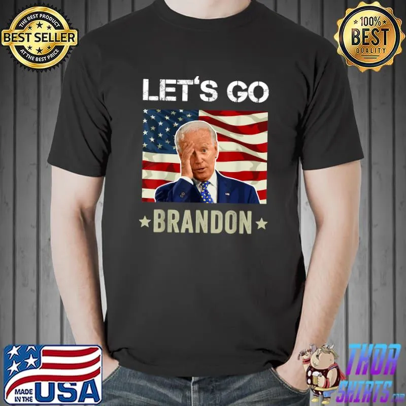 Let's Go Brandon Funny Joe Biden Meme T-Shirt