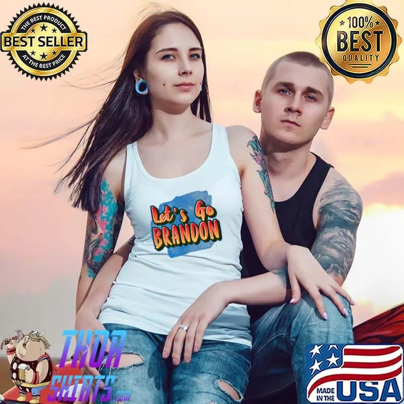 Let's Go Brandon Impeach Biden Costume T-Shirt Tank Top